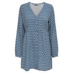 Платье с длинным рукавом Only Nova Life, синий - фото 3