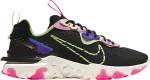 Кроссовки Nike Wmns React Vision 'Black Beyond Pink Volt', черный - фото