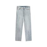 Джинсы Unisex FEAROM, Желтая версия с эффектом грязевых брызг - фото 8