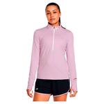 Флис Under Armour Qualifier Run Half Zip, розовый - фото
