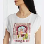 Футболка стандартного кроя Liu Jo, белый - фото 4