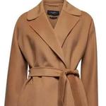 WEEKEND MaxMara Пальто с поясом на талии, Brown - фото 3
