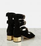 Замшевые туфли Alizè Chloé, черный - фото 3