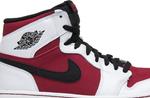Кроссовки Air Jordan 1 Retro High OG Carmine, белый - фото 2