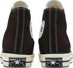 Кроссовки Converse Chuck 70 High Dark Root, коричневый - фото 6