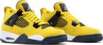 Кроссовки Air Jordan 4 Retro GS Lightning 2021, желтый - фото 8