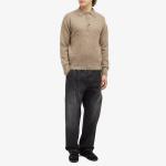 Поло из детеныша мохера Auralee, бежевый - фото 4