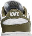 Кроссовки Nike Wmns Dunk Low 'Medium Olive', зеленый - фото 8