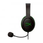 Проводная гарнитура HYPERX Cloud Chat для Xbox Series/One, черный/зеленый HX-HSCCHX-BK/WW - фото 3