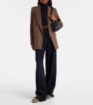 Ботинки боевые Baker cashmere Max Mara, Cacha Scuro - фото 3