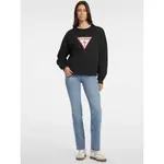 Толстовка Guess Jeans Iconic Triangle, черный - фото 4