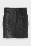 Мини-юбка ADA - Leather skirt STUDIO ID, черный - фото 6