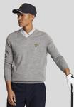 Джемпер V NECK Lyle & Scott, серый - фото 4