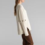 Chloe SS22 свитер женский Chloé, экрю - фото 6