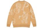 Свитер archaeology knit sweater 'orange' Palace, оранжевый - фото 2