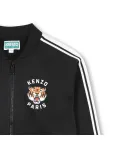 Черная куртка на молнии Kenzo Kids - фото