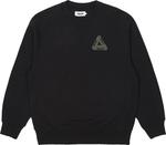 Толстовка Palace Tri-Ferg Slub Crew 'Black', черный - фото 2