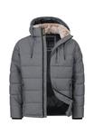 Куртка INDICODE JEANS Winter jacket, Charcoal Mix/Anthracite - фото 6