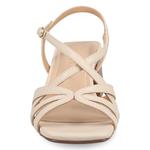 Босоножки на толстом каблуке Journee, bone - фото 3