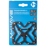 Педали M-Wave Transformer SPD/Look Keo, черный - фото 4