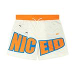 Футболка баскетбольная унисекс NICEID, оранжево-голубая - фото 4