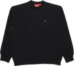 Толстовка Supreme Small Box Crewneck 'Black', черный - фото