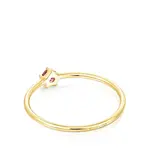 Кольцо Tous Cool Joy, золото/родолит - фото 3