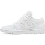 Кроссовки Wmns Air Jordan 1 Low 'Triple White Quilted', белый - фото 8
