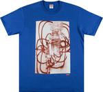 Футболка Supreme x Christopher Wool 2001 Tee 'Royal', синий - фото 2