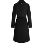 Двубортное пальто ARMANI EXCHANGE, черное - фото 3