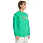 Толстовка Volcom Watanite, зеленый - фото 5