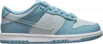 Кроссовки Nike Dunk Low GS 'Aura Clear', синий - фото