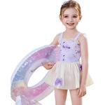 Детский купальник для детей от 3 до 7 лет Disney, синий - фото 6