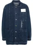 Джинсовая куртка с логотипом A-COLD-WALL*, синий - фото