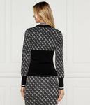 Свитер Guess Jeans Slim Fit, черный - фото 3