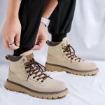 Мужские ботинки Cahhrrn X Martin Boot Men Beige V05 - фото 9