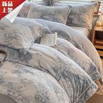 LUOLAI HOME Комплект постельного белья, 1,5 м, 4 предмета - фото