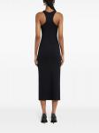 Courrèges платье миди Scuba 90's, черный - фото 4