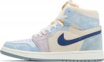 Кроссовки Air Jordan 1 Zoom Comfort Celestine Blue, синий - фото 3