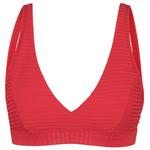 Женский бикини-топ премиум-класса Surf Deep V Rip Curl, красный - фото