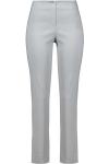 Тканевые брюки STEHMANN Slim fit Pants Ina, серебряный - фото