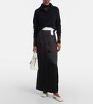 Боди с водолазкой Maison Margiela, черный - фото 2