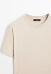 Футболка Massimo Dutti SHORT SLEEVE , Sand - фото 7