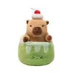 Плюшевая кукла капибара 20 см высота PUDOWRABBIT - фото 10