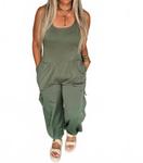 Оливковый комбинезон All Set Tank BLAKELEY - фото 3