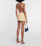 Мини-юбка La Mini Jupe Caraco JACQUEMUS, бежевый - фото 3