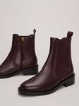Кожаные ботинки челси Phase Eight, бордовый - фото 4