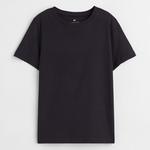 Футболка H&M Cotton, черный - фото