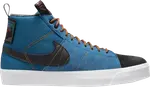Кроссовки Nike Blazer Mid Premium SB 'Acclimate Pack - Marina', синий - фото 2
