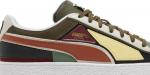 Кроссовки Puma Suede Layers - Deep Olive Warm Chestnut, зеленый - фото 2